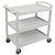 Cambro BC340KD480 Utility Bus Cart – Speckled Gray 3 Shelf Commercial Cart