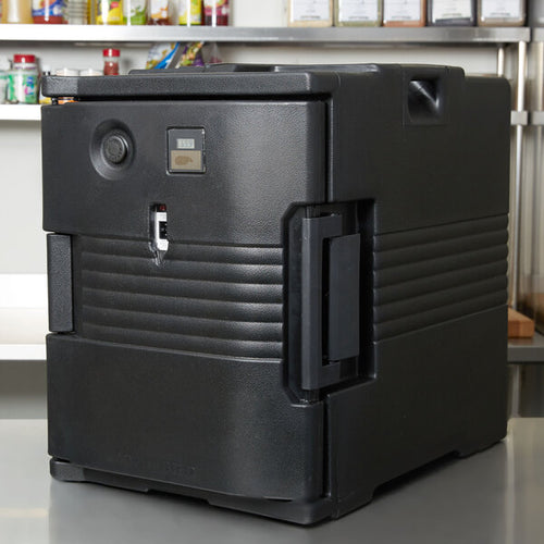 Cambro Ultra Pan Carrier® UPCH400 Electric Hot Food Holding Cabinet with Casters 110V