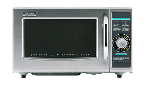 Medium-Duty Commercial Microwave Oven With 1000 Watts (R21LCFS) by Sharp