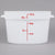 Cambro Poly Round Food Storage Container White ( Case of 6 )
