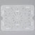 Cambro Translucent Half Size Polypropylene Food Pan Drain Shelf ( Case of 6 )