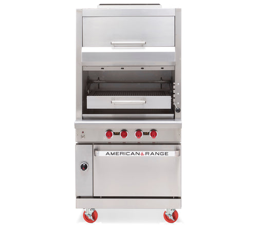 Infrared Broilers, Lower and Upper Ovens AGBU-WO-4 By American Range