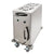Adcraft LR-2 Adjustable Heated Mobile Dish Dispenser, in Silver