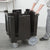 Cambro Commercial Versa Dish Caddy with Self-Leveling Platform and Swivel Casters for Plate Storage & Transport