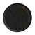 Porto Brasil Linhas Plates Stoneware Matte Black ( Case of 12)