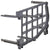 Cambro Camshelving® Ultimate Add-On #10 Can Rack - Brushed Graphite