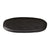Porto Brasil Shallow Oval Platter Stoneware Matte Black ( Case of 12)