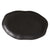 Porto Brasil Bio Shallow Oval Platter 11.81 in. Stoneware Matte Black ( Case of 12)