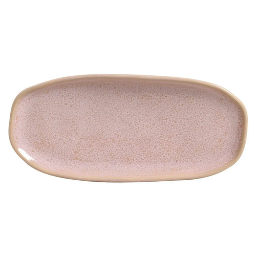 Porto Brasil Shallow Oval Platter Stoneware Litchi ( Case of 12)