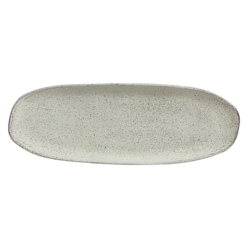 Porto Brasil Shallow Oval Platter Stoneware Pistache ( Case of 12)