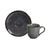 Porto Brasil Coffee Cup With Saucer Stoneware Titanium ( Case of 12)