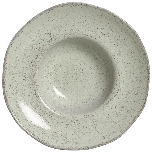 Porto Brasil Deep Rim Plate Stoneware Pistache ( Case of 12)