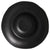 Porto Brasil Deep Rim Plate Stoneware Matte Black ( Case of 12)