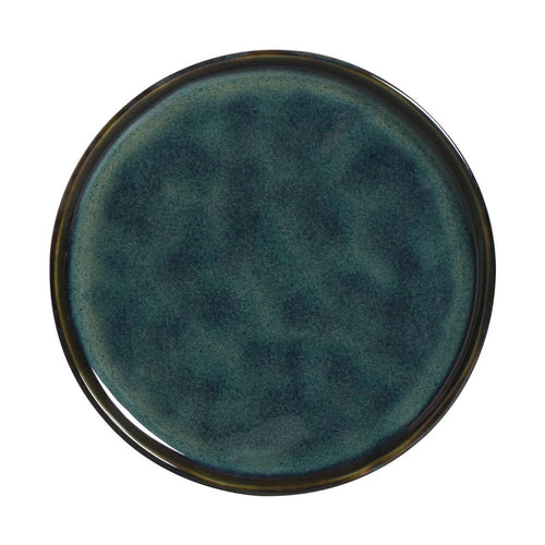 Porto Brasil Bio Plate Stoneware Oceano ( Case of 12)