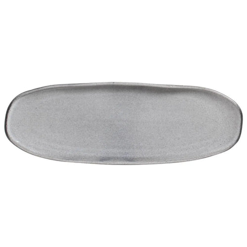 Porto Brasil Shallow Oval Platter Stoneware Dust ( Case of 12)