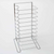 American MetalCraft 19033 Chrome Pizza Pan Rack – 12-Tier Countertop Organizer for Trays, Screens & Disks