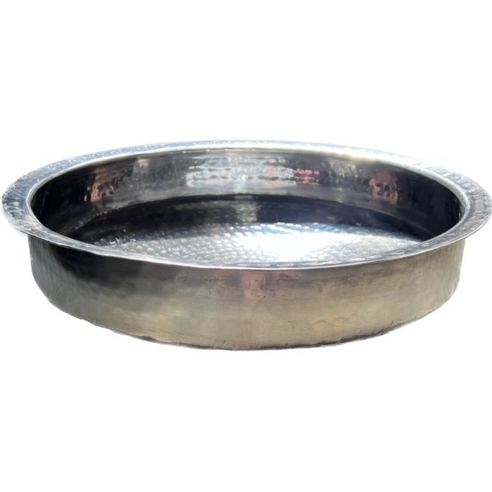 Heavy Duty 2 mm thick, Stainless Steel Biryani Lagan - Available in different sizes