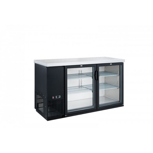 Dukers Bar Beverage Cooler Refrigerator DBB48-H2 2-Door Bar and Beverage Cooler (Hinge Doors)