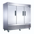 Dukers Reach-Ins Refrigerator D83R 3-Door Commercial Refrigerator in Stainless Steel