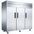 Dukers Reach-Ins Refrigerator D83AF Commercial 3-Door Top Mount Freezer in Stainless Steel
