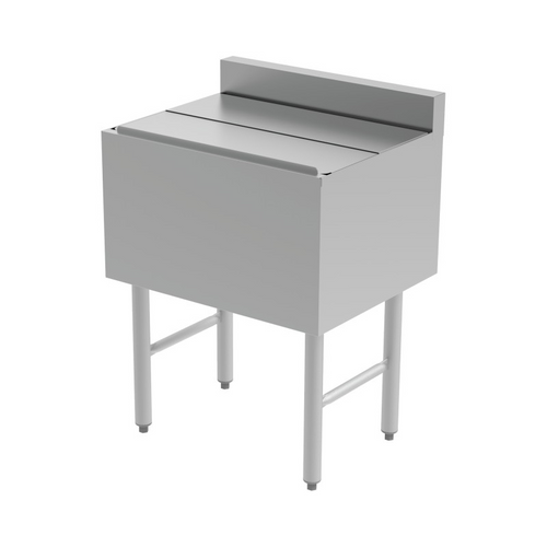 Stainless Steel Underbar Ice Bin