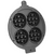 Waring WMB400XRP Mini Belgian Waffle Plate Replacement Kit for WMB400X Waffle Maker