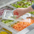 Cambro Camwear Quarter Size Food Pan Lid with Handle and Spoon Notch Clear ( Case of 6 )