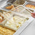 Cambro H Pan Half Size High Heat Food Pan Flat Lid Amber ( Case of 6 )