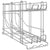 Regency FIFO Wire Can Rack