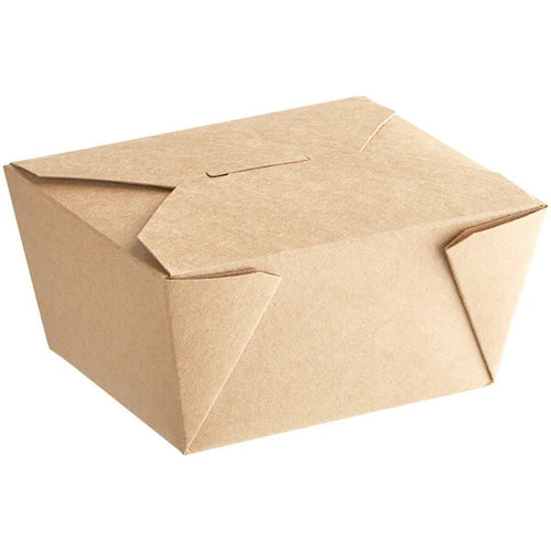 Empress Kraft Folded Takeout Box Microwavable (Various Sizes Available)