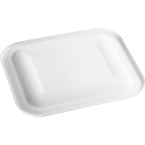 Choice 14 1/2" x 12 1/2" White Plastic Food Storage Box Lid