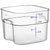 Cambro FreshPro 12 Quart Camwear Square Food Storage Container Clear ( Case of 6 )