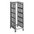 Cambro Camshelving® Ultimate Full Size Unassembled Sheet Pan Rack with Metal Casters