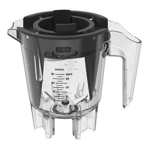 Waring Ellipse Copolyester Container with Dasher Assembly