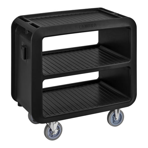 Cambro Service Cart Pro Medium Open with 4 Swivel Casters