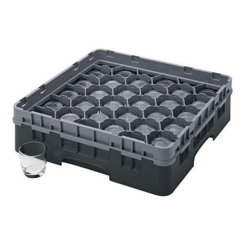 Cambro Camrack 30 Compartment Glass Rack with 3 5/8 Inch Compartments ( Case of 5 )