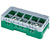 Cambro Camrack 10 Compartment Half Size Glass Rack with 3 5/8 Inch Compartments ( Case of 5 )