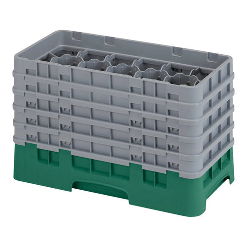Cambro Camrack 17 Compartment Half Size Glass Rack with 10 1/8 Inch Compartments ( Case of 2 )