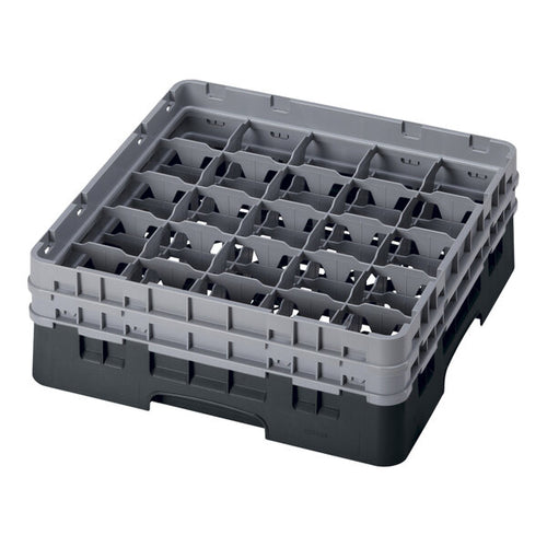 Cambro Camrack 25 Compartment Glass Rack with 5 1/4 Inch Compartments ( Case of 4 )