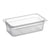 Cambro Camwear One Third Size Food Pan 4 Inch Deep Clear Polycarbonate Food Pan ( case of 6 )