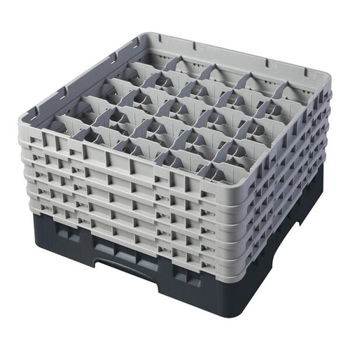 Cambro Camrack 25 Compartment Glass Rack with 10 1/8 Inch Compartments ( Case of 2 )