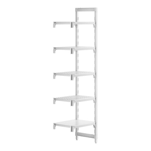 Cambro Camshelving Premium Add-On 5VS Shelving Unit – Speckled Gray