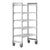 Cambro Camshelving Premium 5-Shelf Vented Mobile Shelving Unit – Speckled Gray