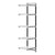 Cambro Camshelving Elements 5-Shelf Vented & Solid Add-On Shelving Unit – Speckled Gray