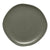 Ariane Earth Mist Green Dots Flat Porcelain Plate ( Case of 12 )