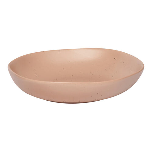 Ariane Earth Dark Sand Dots Deep Porcelain Plate ( Case of 6 )