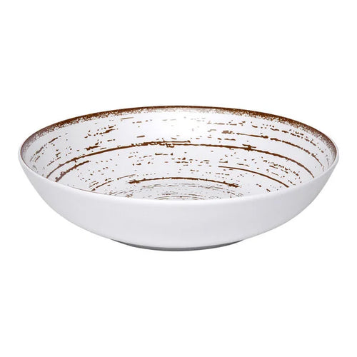 Ariane Tornado 7" Matte White Round Deep Coupe Porcelain Plate ( Case Of 6 )