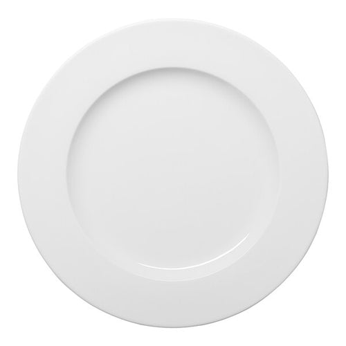 Ariane Prime Round Wide Rim Flat Porcelain Plate ( Case Of 12 )