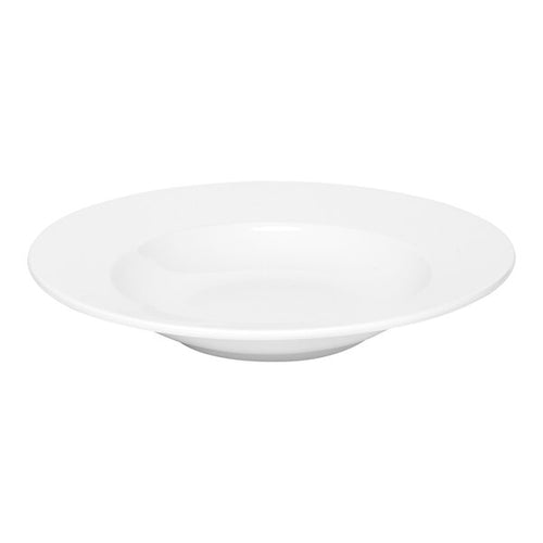Ariane Prime 9" Round Wide Rim Deep Porcelain Plate ( Case Of 12 )