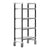 Cambro Camshelving Elements Heavy Duty 4-Shelf Vented Mobile Shelving Unit – Speckled Gray